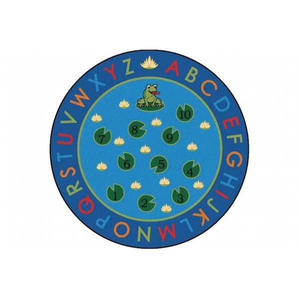 Carpets For Kids Carpets For Kids 2406 Hip Hop to the Top 6 ft. Round Carpet 2406 - main